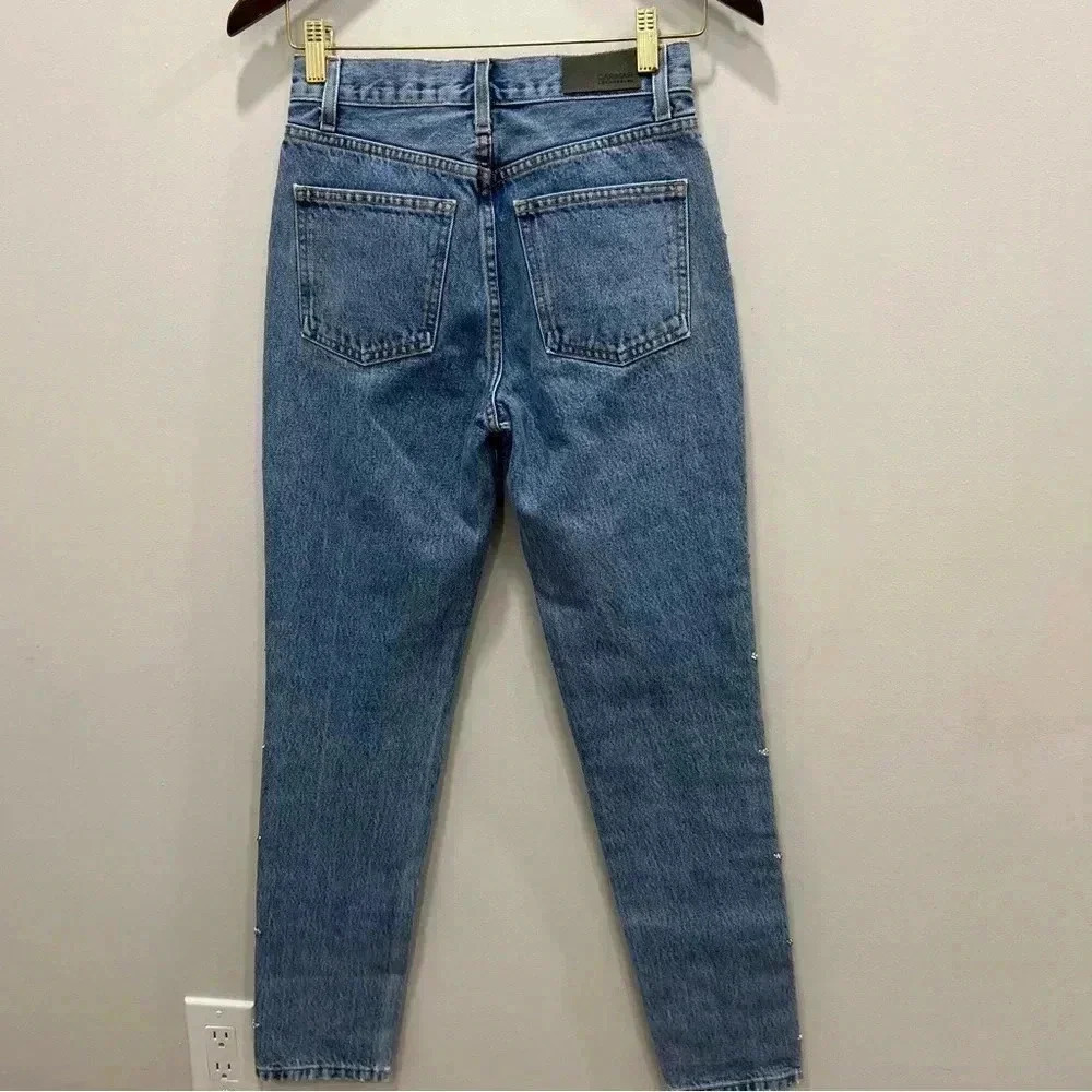 Carmar Alexander Ezra Rhinestone Star Jeans size 24 - Picture 5 of 14